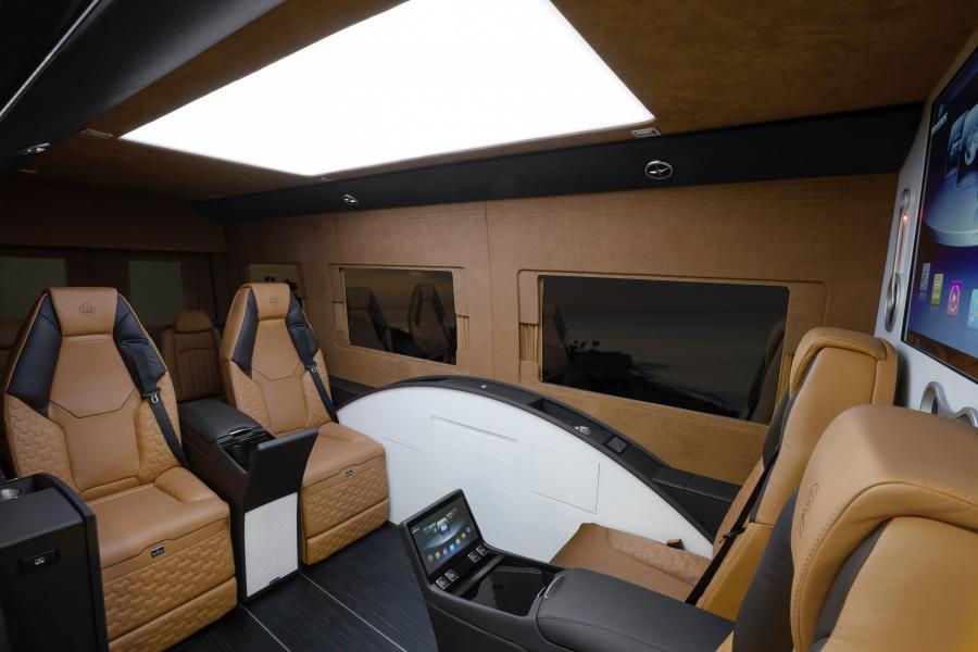 Интерьер Mercedes-Benz Sprinter Business Lounge by Brabus (Br.906) 2014 года  (фото 21 из 33)